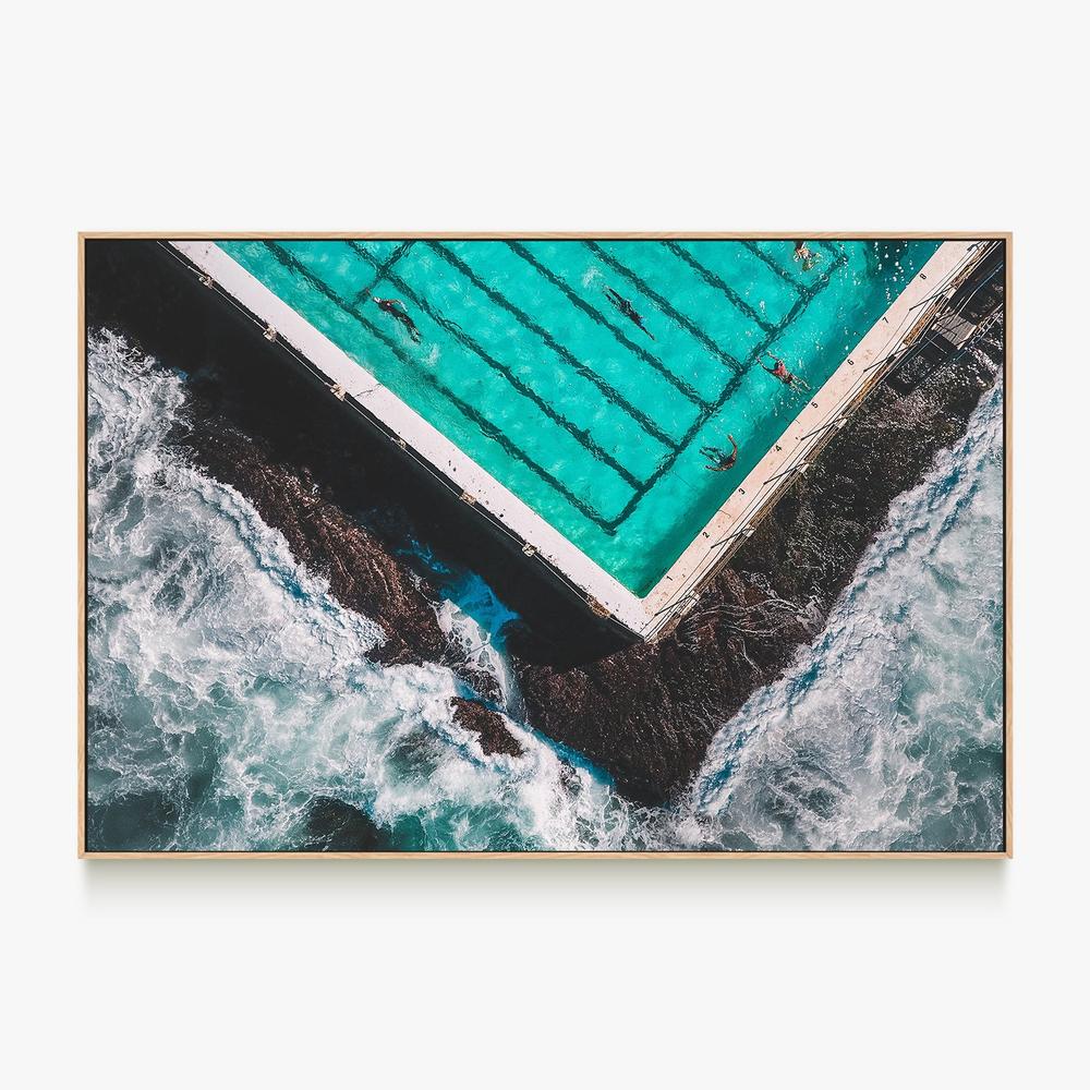 The Pool-by-Gal Pittel-wall-art-print-canvas-poster-framed-Gioia