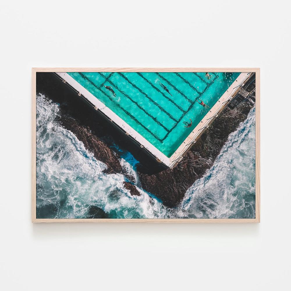 The Pool-by-Gal Pittel-wall-art-print-canvas-poster-framed-Gioia