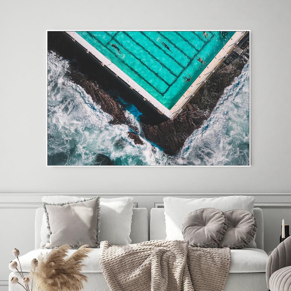 The Pool-by-Gal Pittel-wall-art-print-canvas-poster-framed-Gioia