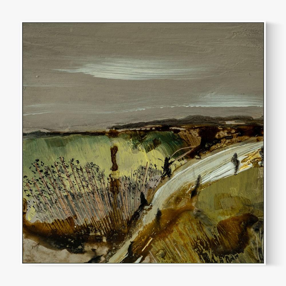 The winding road, Style B-by-Louise O'Hara-wall-art-print-canvas-poster-framed-Gioia