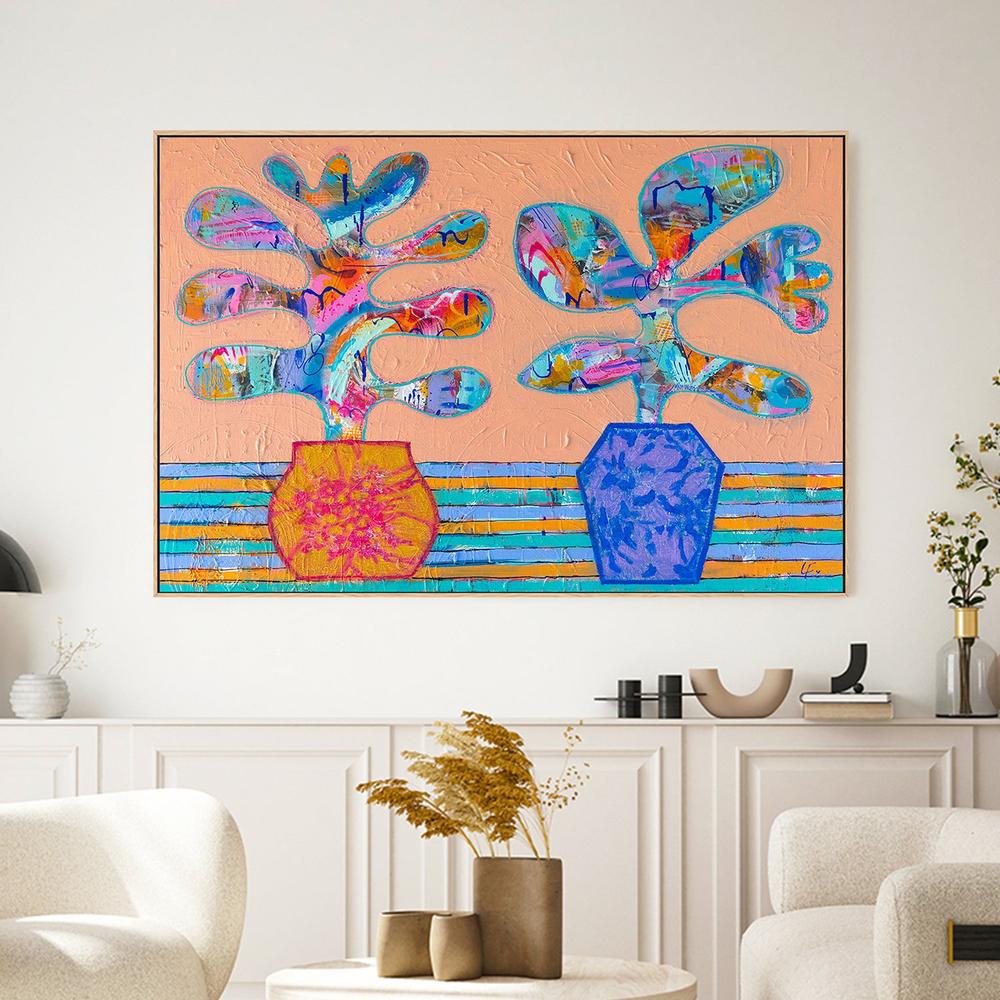 Thelma and Louise-by-Lindy Farley-wall-art-print-canvas-poster-framed-Gioia