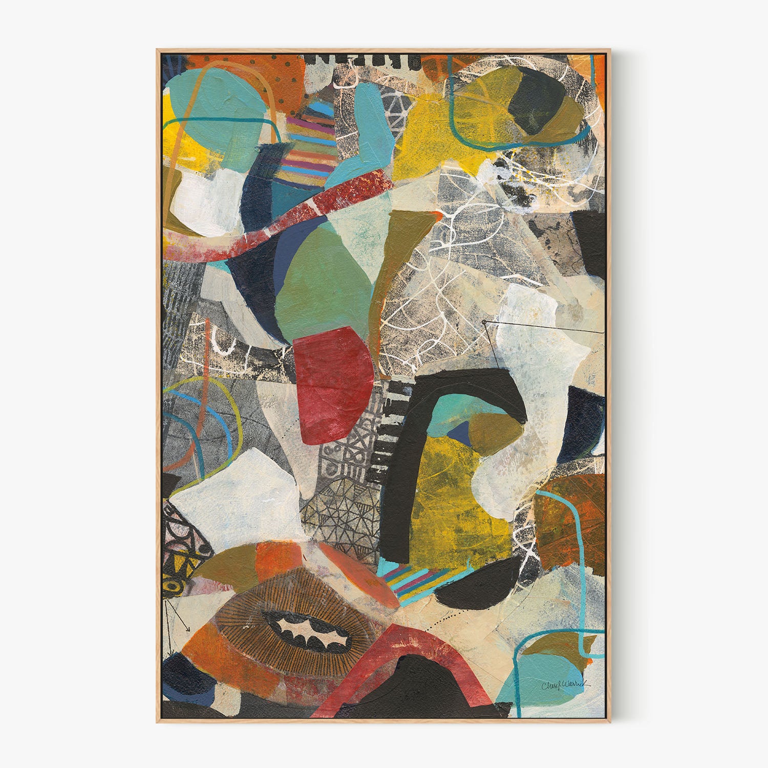 Tilt-by-Cheryl Warrick-wall-art-print-canvas-poster-framed-Gioia