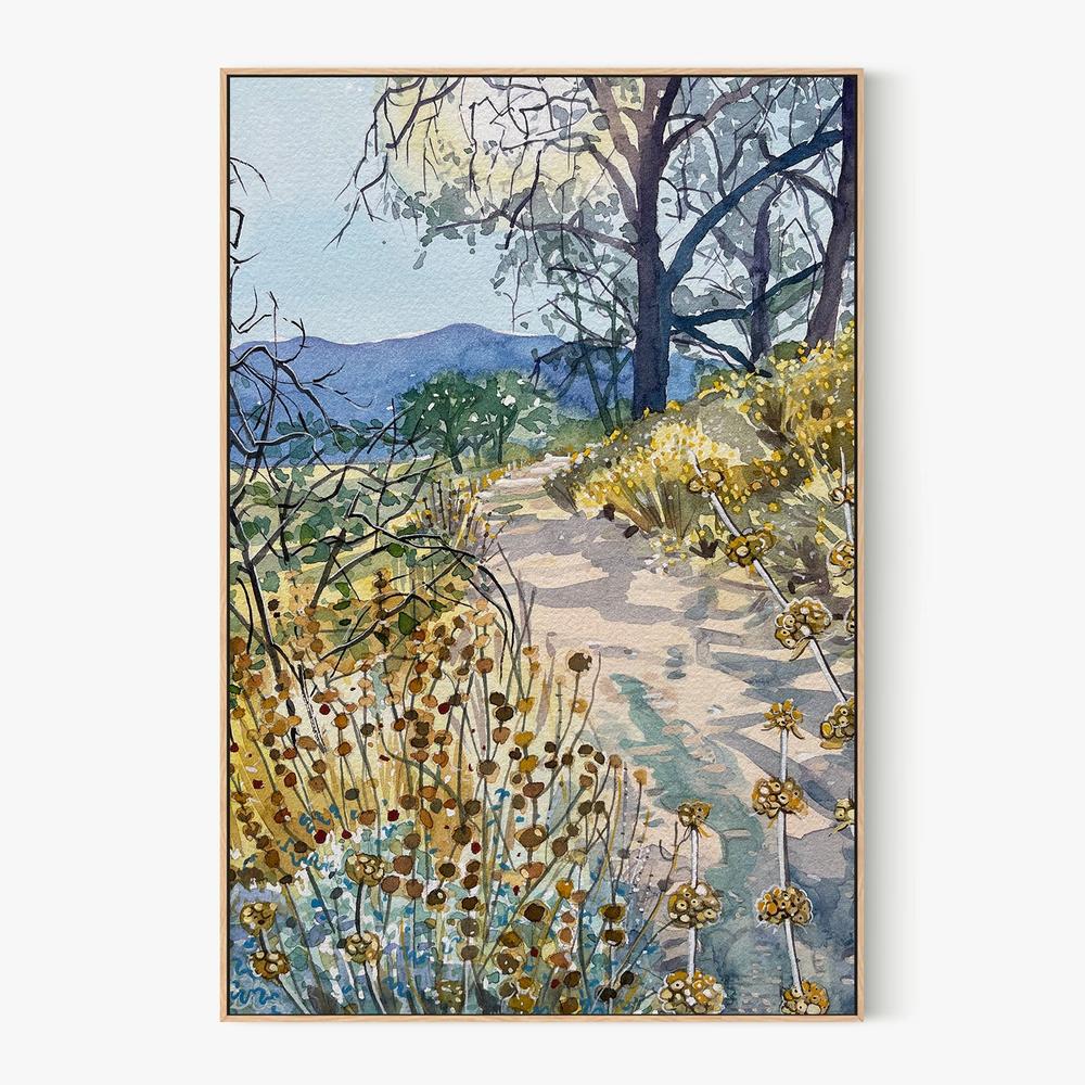 Tranquil Nature Trail-by-Luisa Millicent-wall-art-print-canvas-poster-framed-Gioia