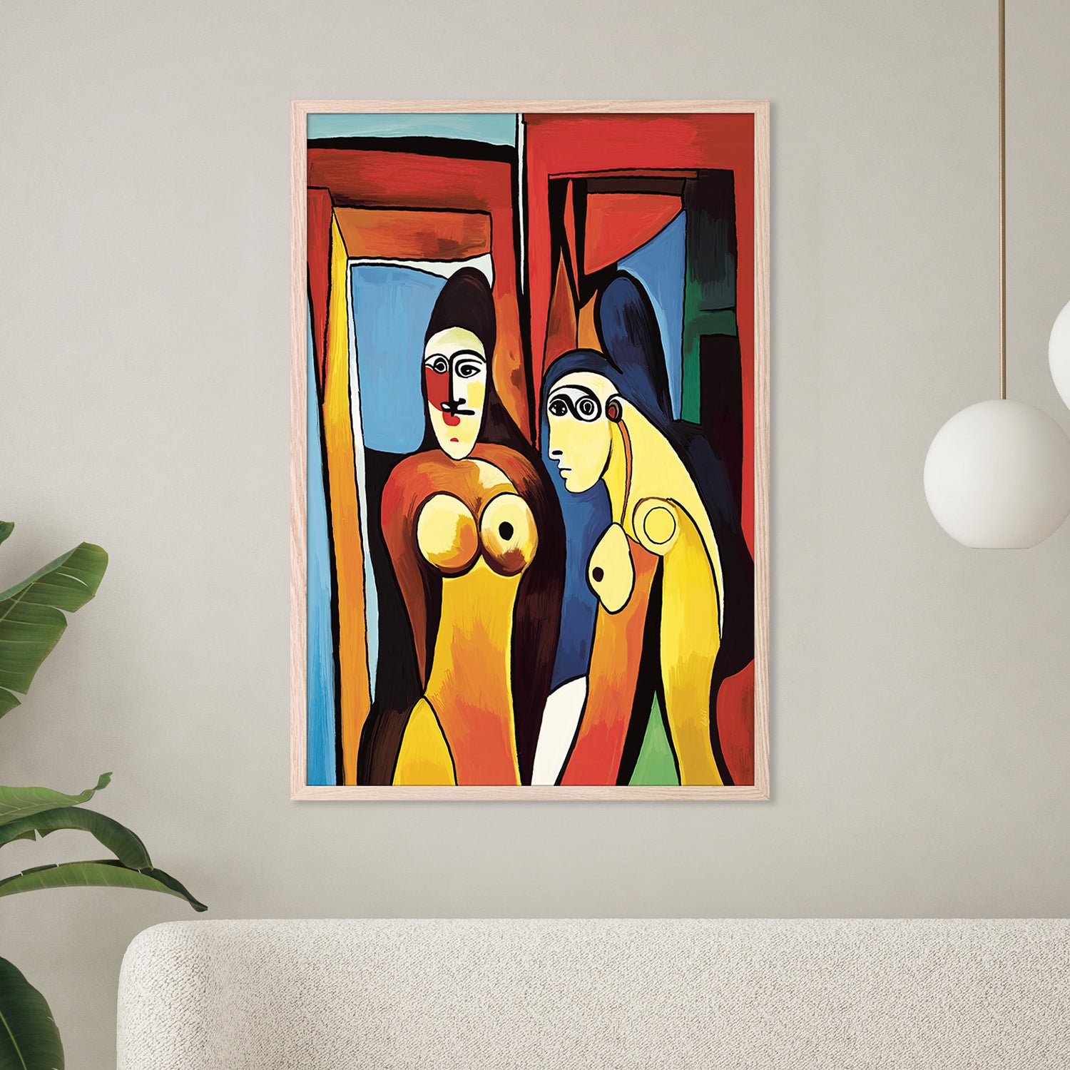 TU Y YO-by-Giovanna Gil Alves-wall-art-print-canvas-poster-framed-Gioia