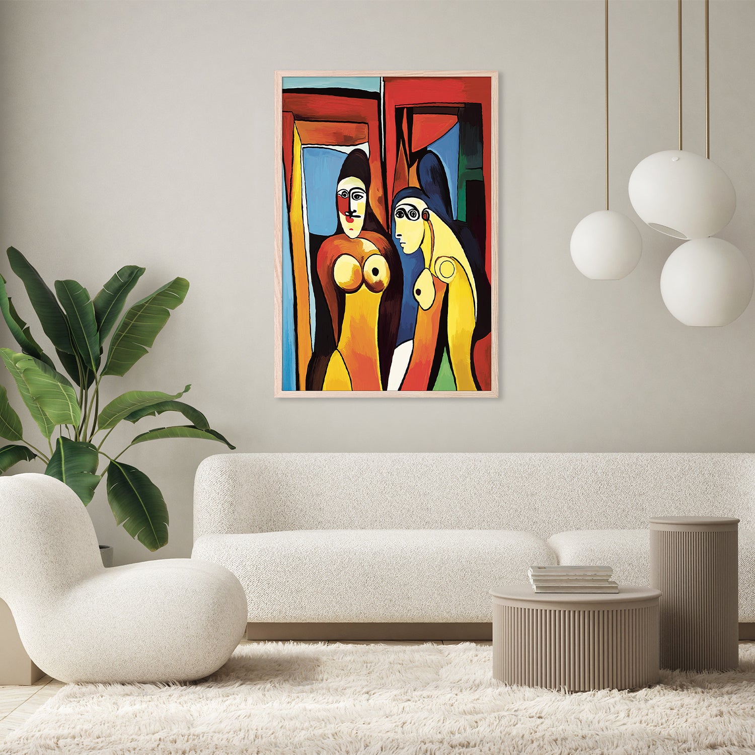 TU Y YO-by-Giovanna Gil Alves-wall-art-print-canvas-poster-framed-Gioia