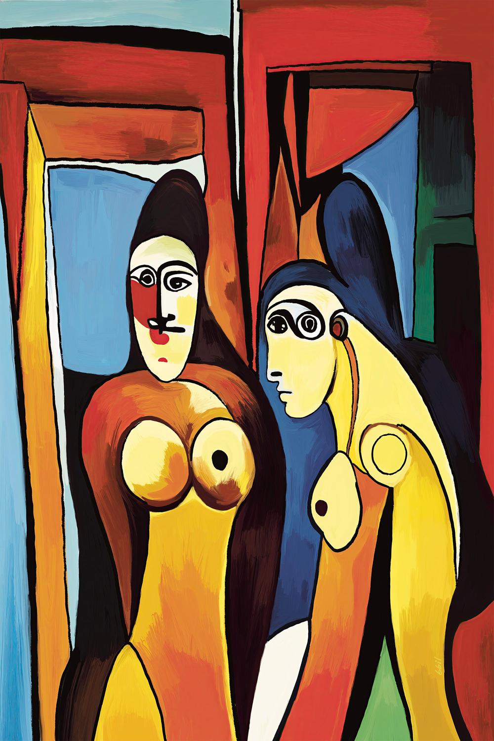 TU Y YO-by-Giovanna Gil Alves-wall-art-print-canvas-poster-framed-Gioia