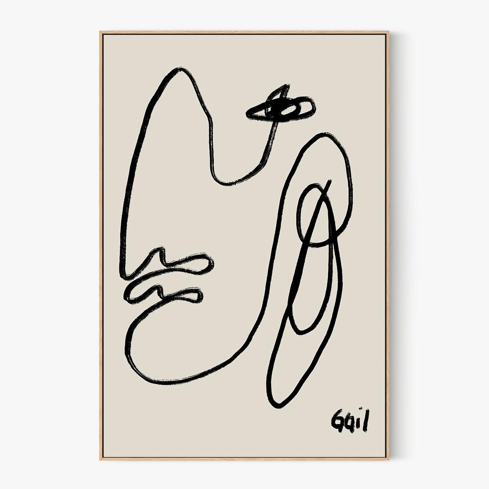 UN DIA A LA VEZ-by-Giovanna Gil Alves-wall-art-print-canvas-poster-framed-Gioia