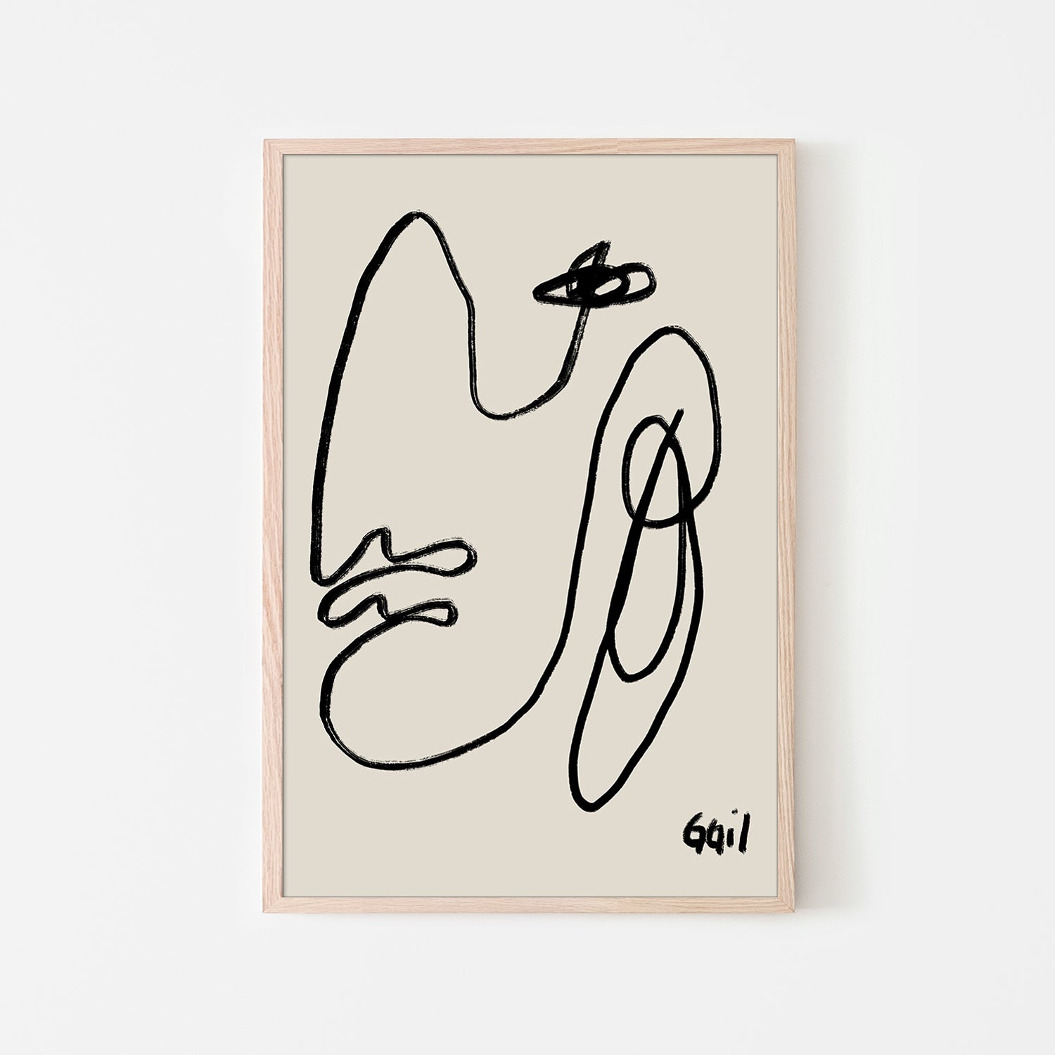 UN DIA A LA VEZ-by-Giovanna Gil Alves-wall-art-print-canvas-poster-framed-Gioia