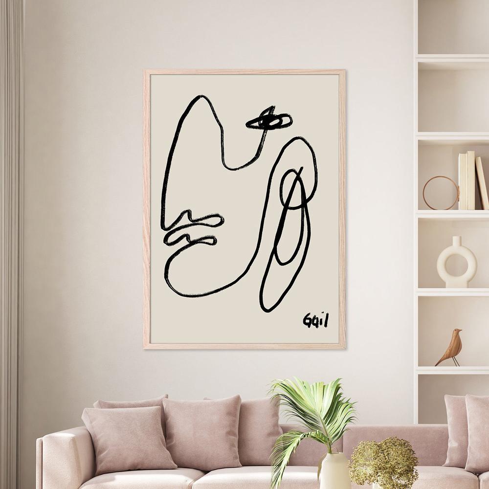 UN DIA A LA VEZ-by-Giovanna Gil Alves-wall-art-print-canvas-poster-framed-Gioia