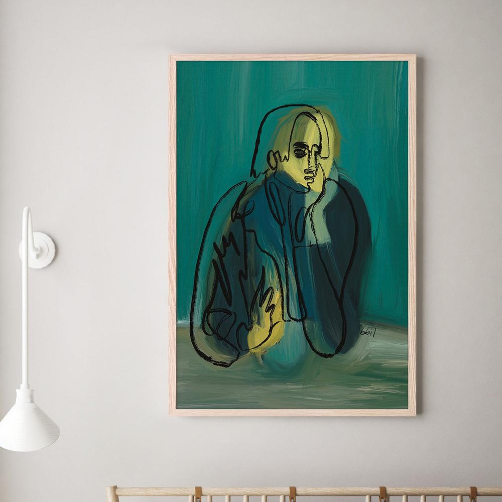 UNA NOCHE-by-Giovanna Gil Alves-wall-art-print-canvas-poster-framed-Gioia