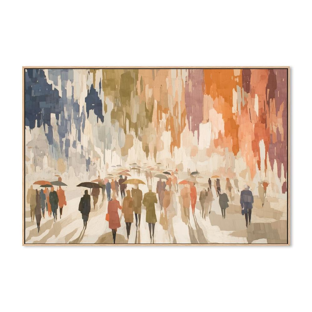 Urban Rainy Promenade-by-Chromatic Storm Studio-wall-art-print-canvas-poster-framed-Gioia
