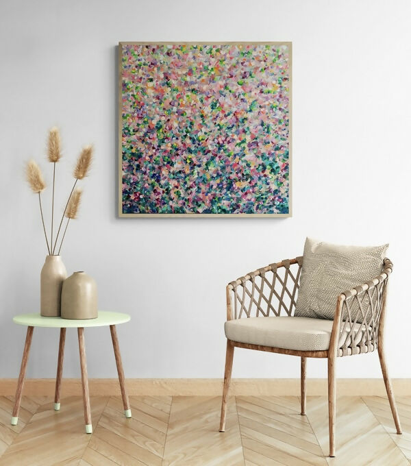 Lift you up, Original Hand-Painted Canvas By Katherine Spiller