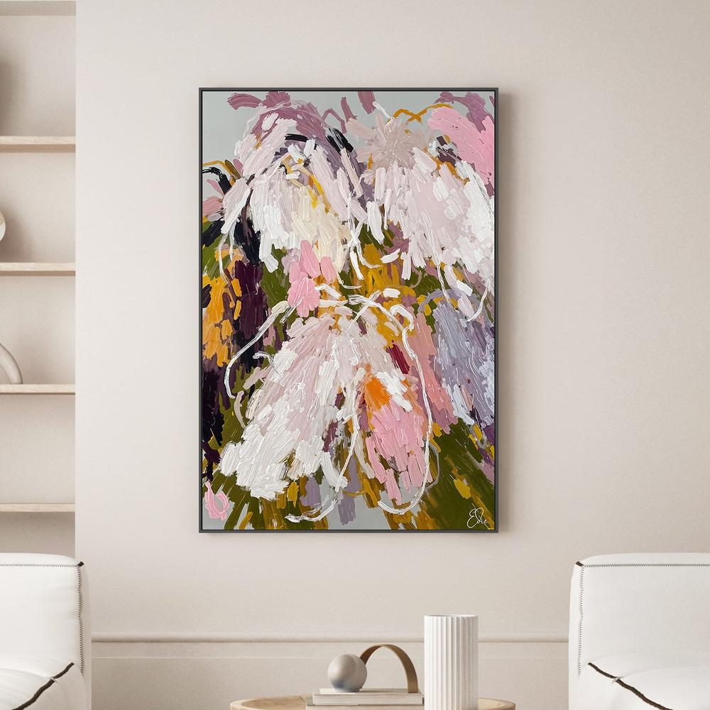 Vibrant Abstract Blooms-by-Edie-wall-art-print-canvas-poster-framed-Gioia