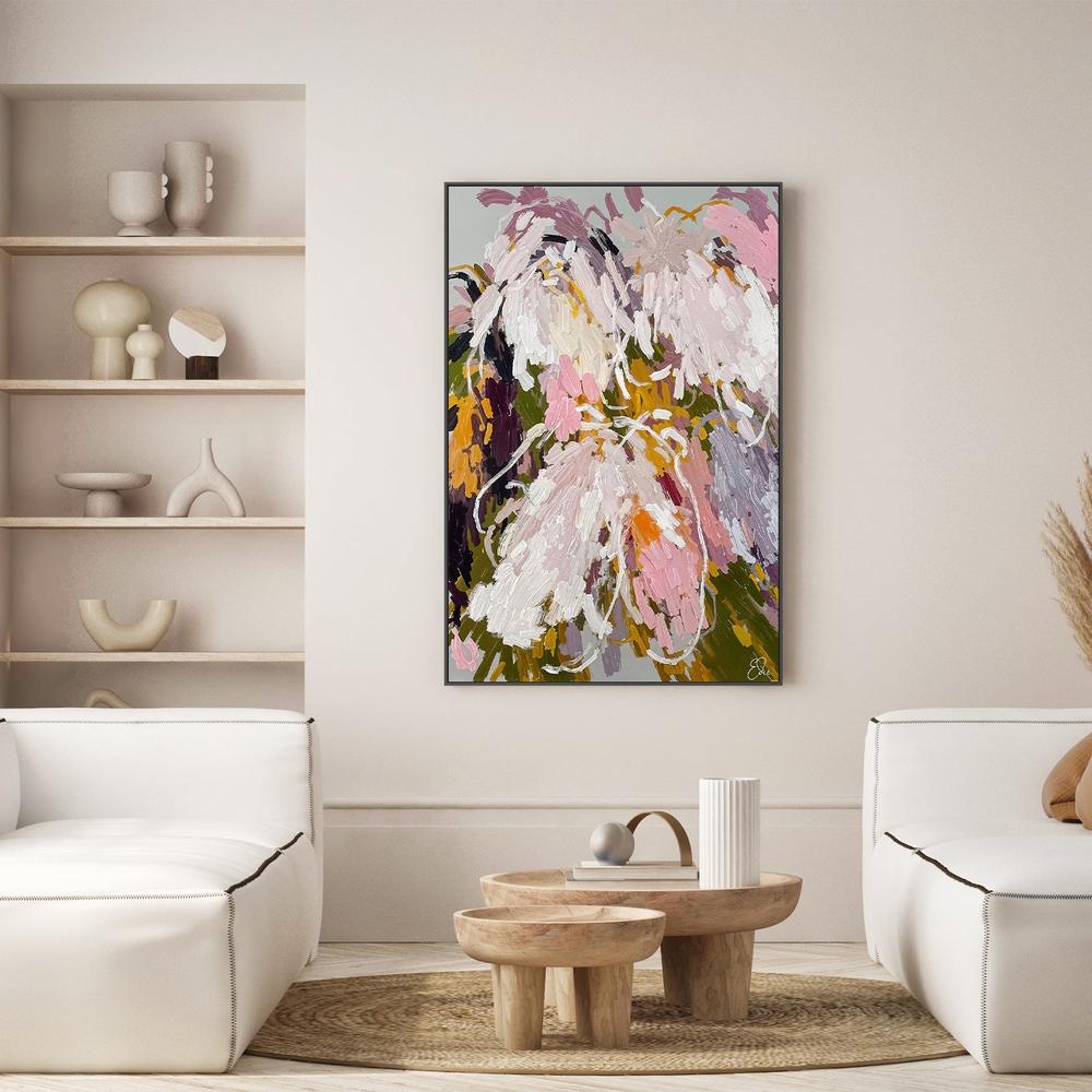 Vibrant Abstract Blooms-by-Edie-wall-art-print-canvas-poster-framed-Gioia