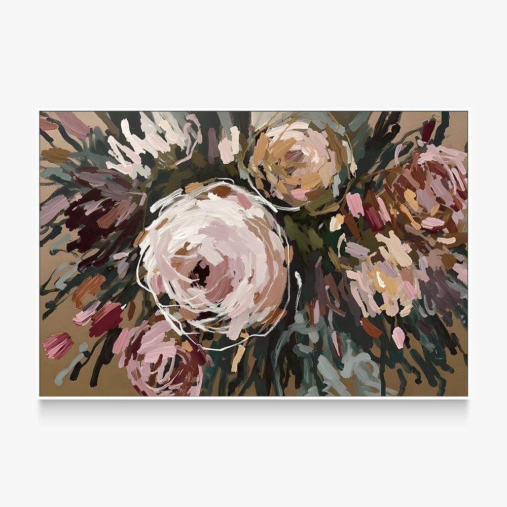 Vibrant Abstract Flowers, Style A-by-Edie-wall-art-print-canvas-poster-framed-Gioia