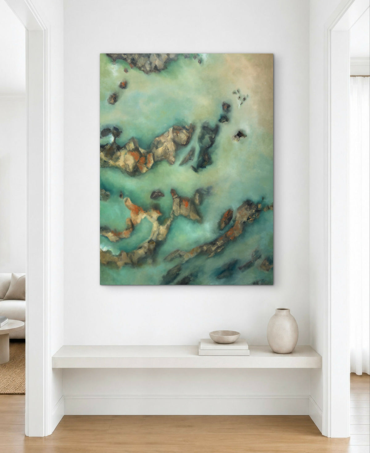 In the shallows , Original Artwork