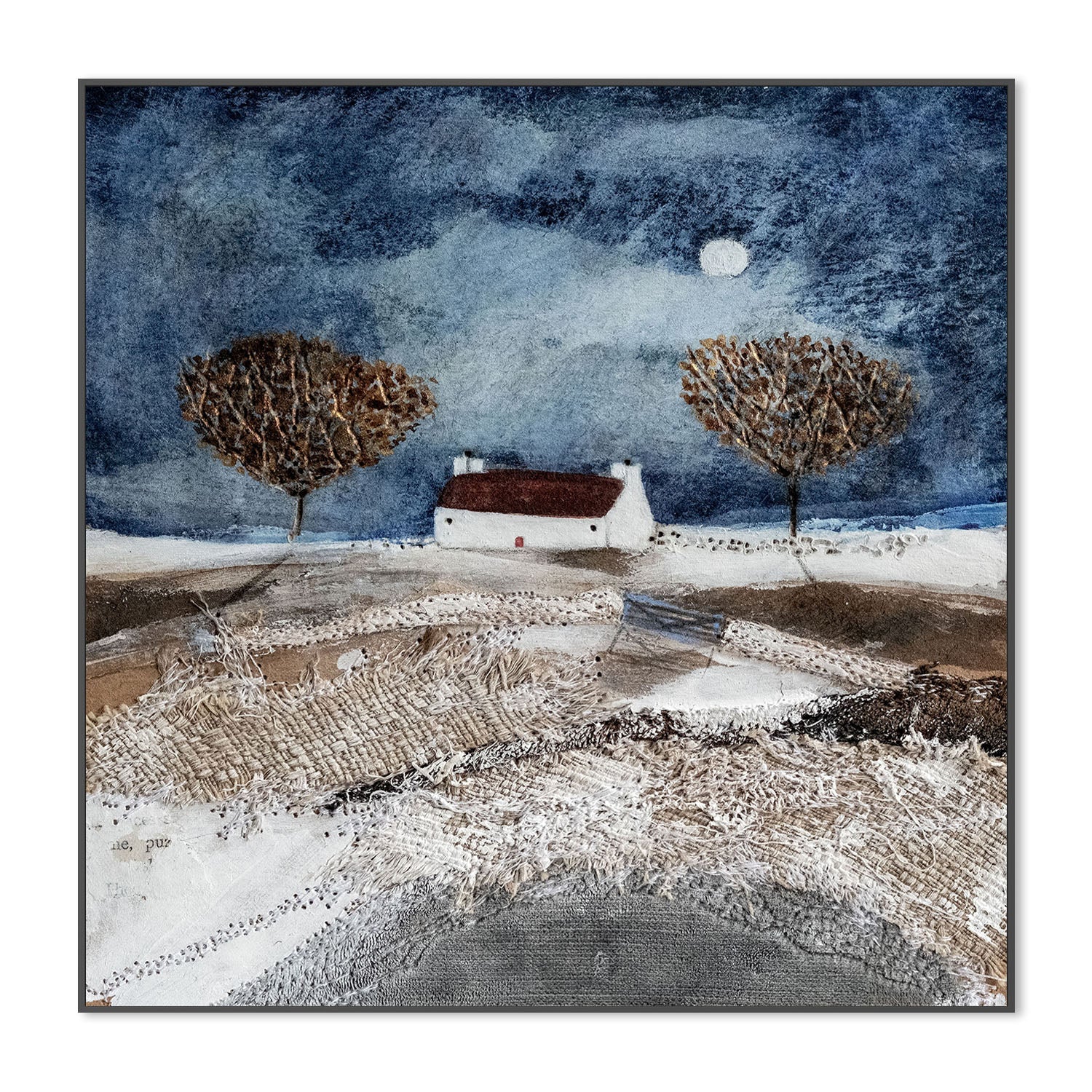wall-art-print-canvas-poster-framed-A Bitter Cold Night , By Louise O'Hara-3