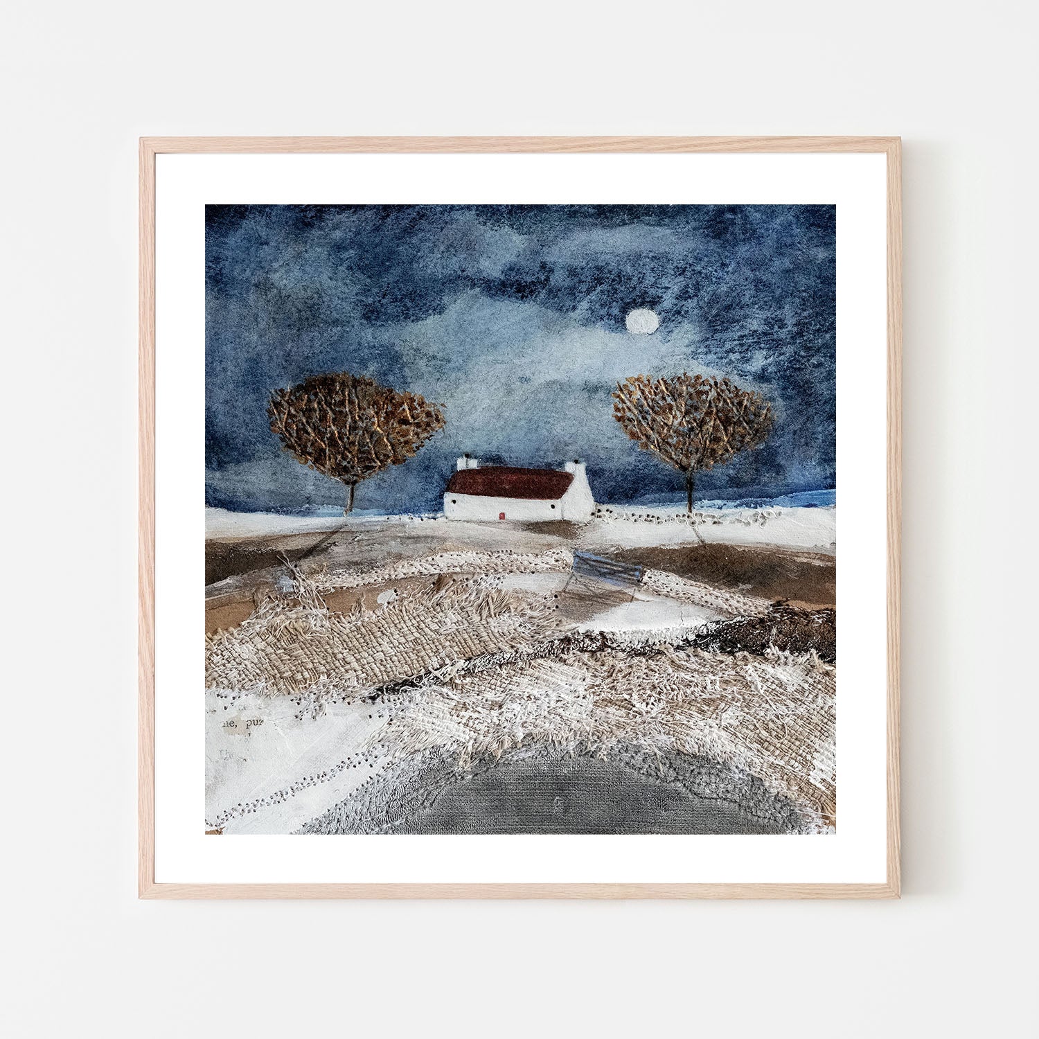 wall-art-print-canvas-poster-framed-A Bitter Cold Night , By Louise O'Hara-6