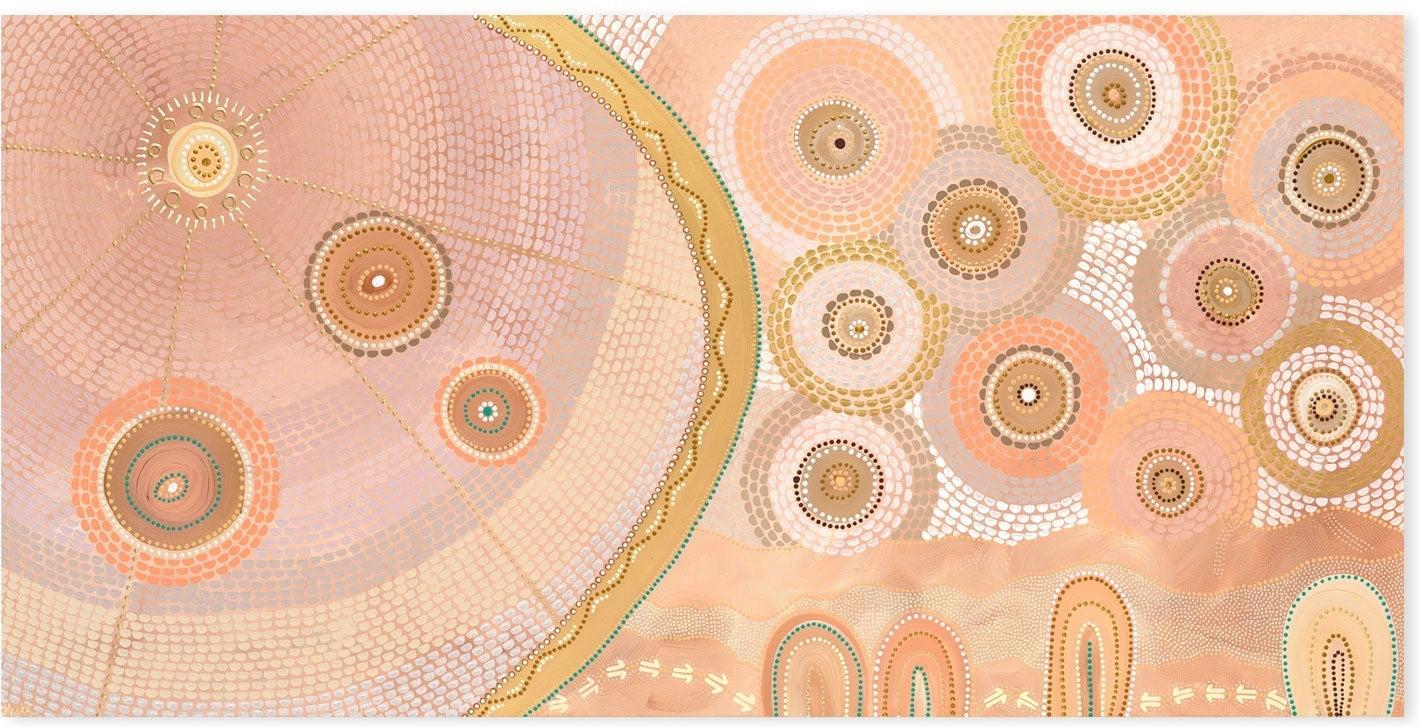 wall-art-print-canvas-poster-framed-A Family Connection , By Domica Hill-GIOIA-WALL-ART