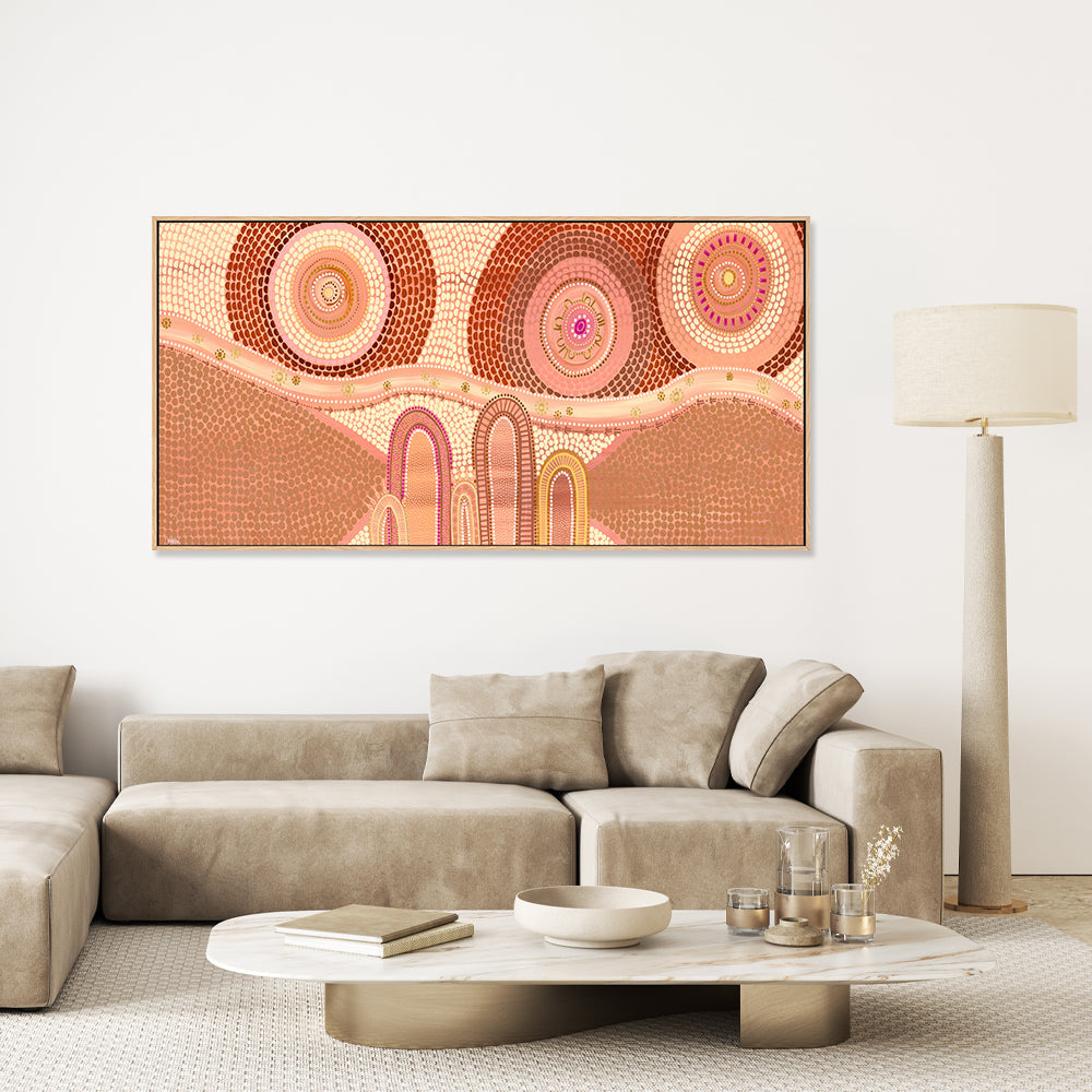 wall-art-print-canvas-poster-framed-A Family's Journey , By Domica Hill-GIOIA-WALL-ART