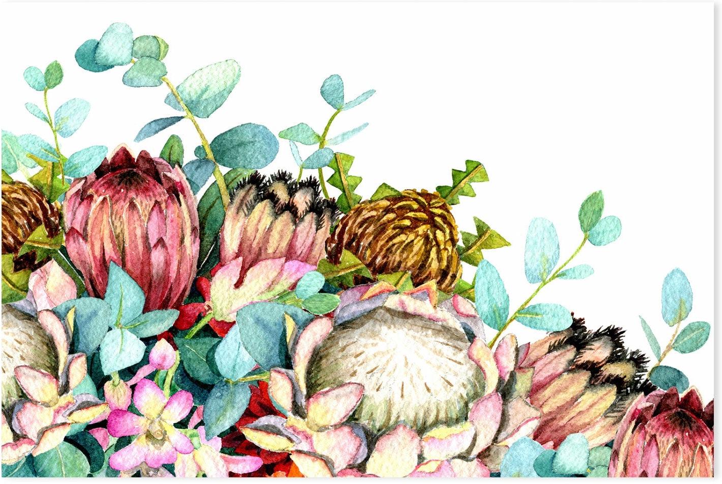 A Field Of Native Plants