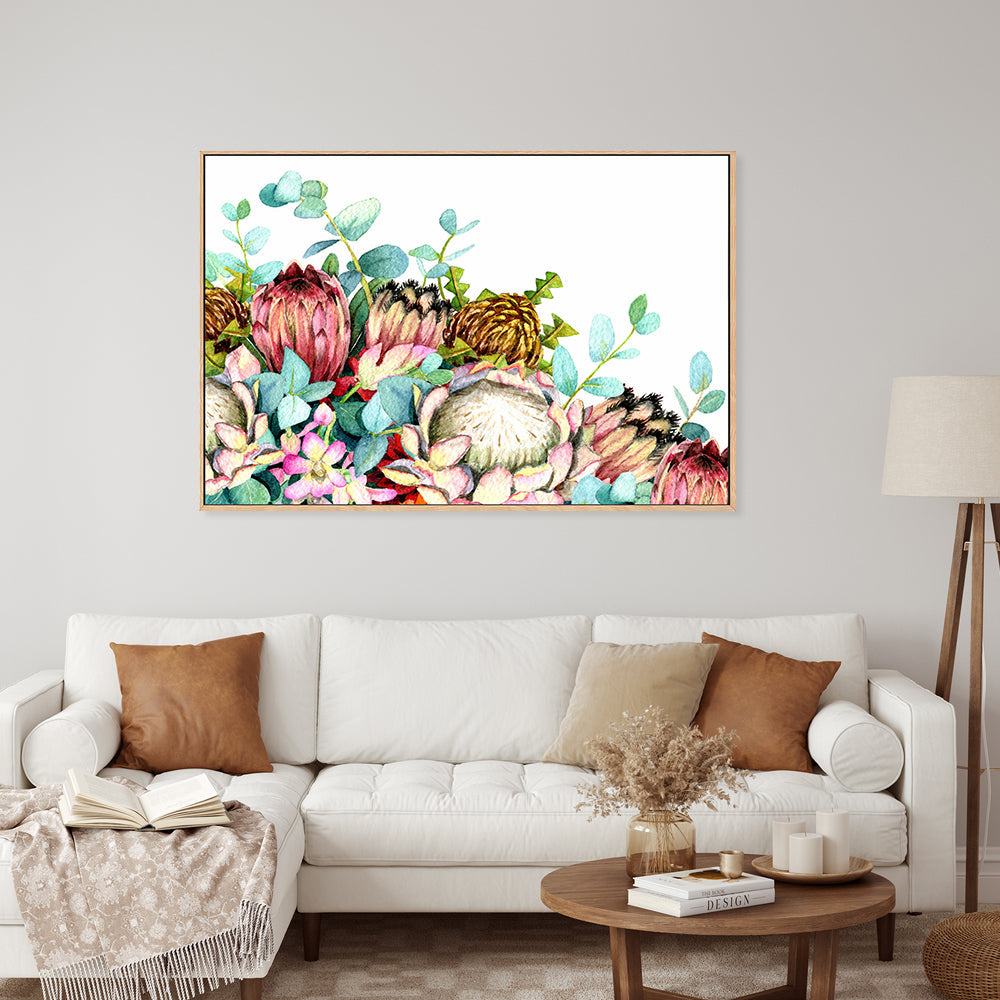 A Field Of Native Plants