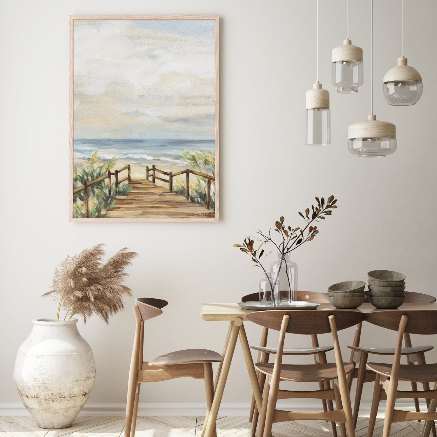 wall-art-print-canvas-poster-framed-A Moment at the Beach-8