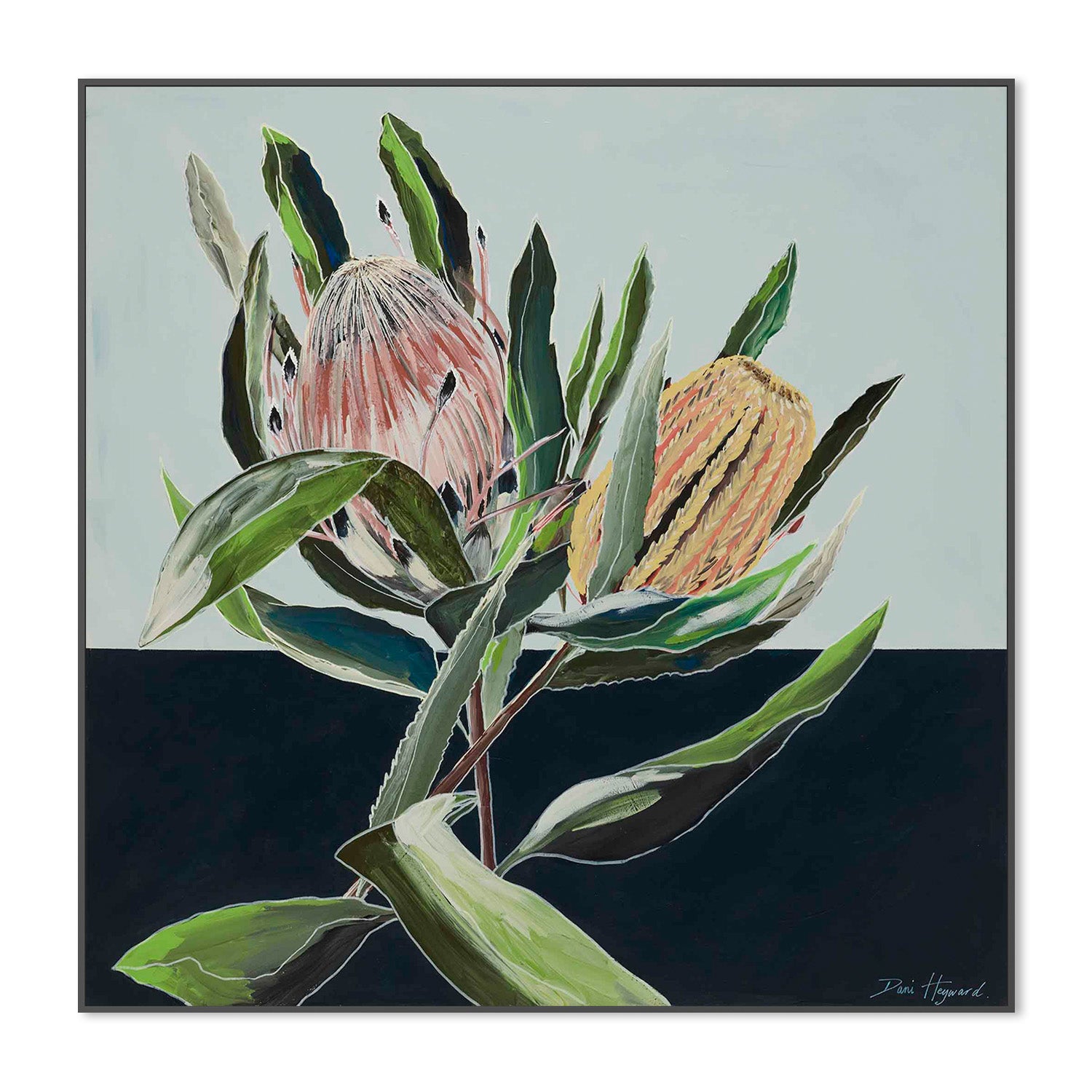 wall-art-print-canvas-poster-framed-A Pair Of Beauties-3