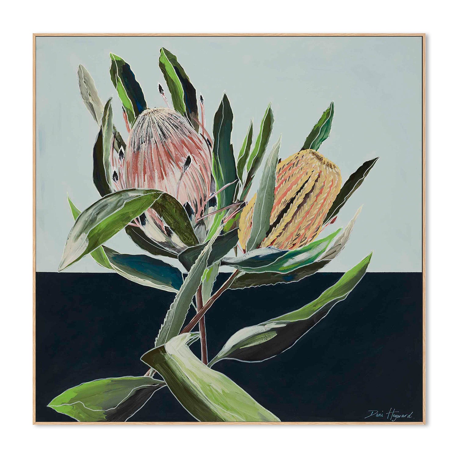 wall-art-print-canvas-poster-framed-A Pair Of Beauties-4