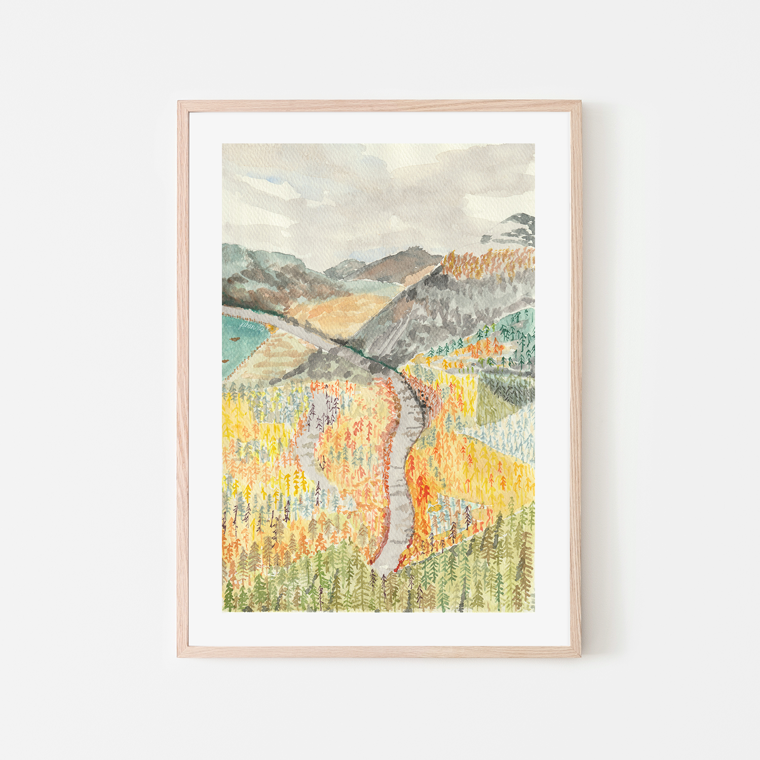 wall-art-print-canvas-poster-framed-A Pause in the Fall-6