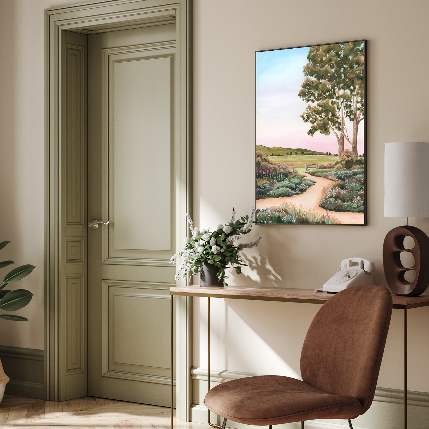 wall-art-print-canvas-poster-framed-A Quiet Stroll-7