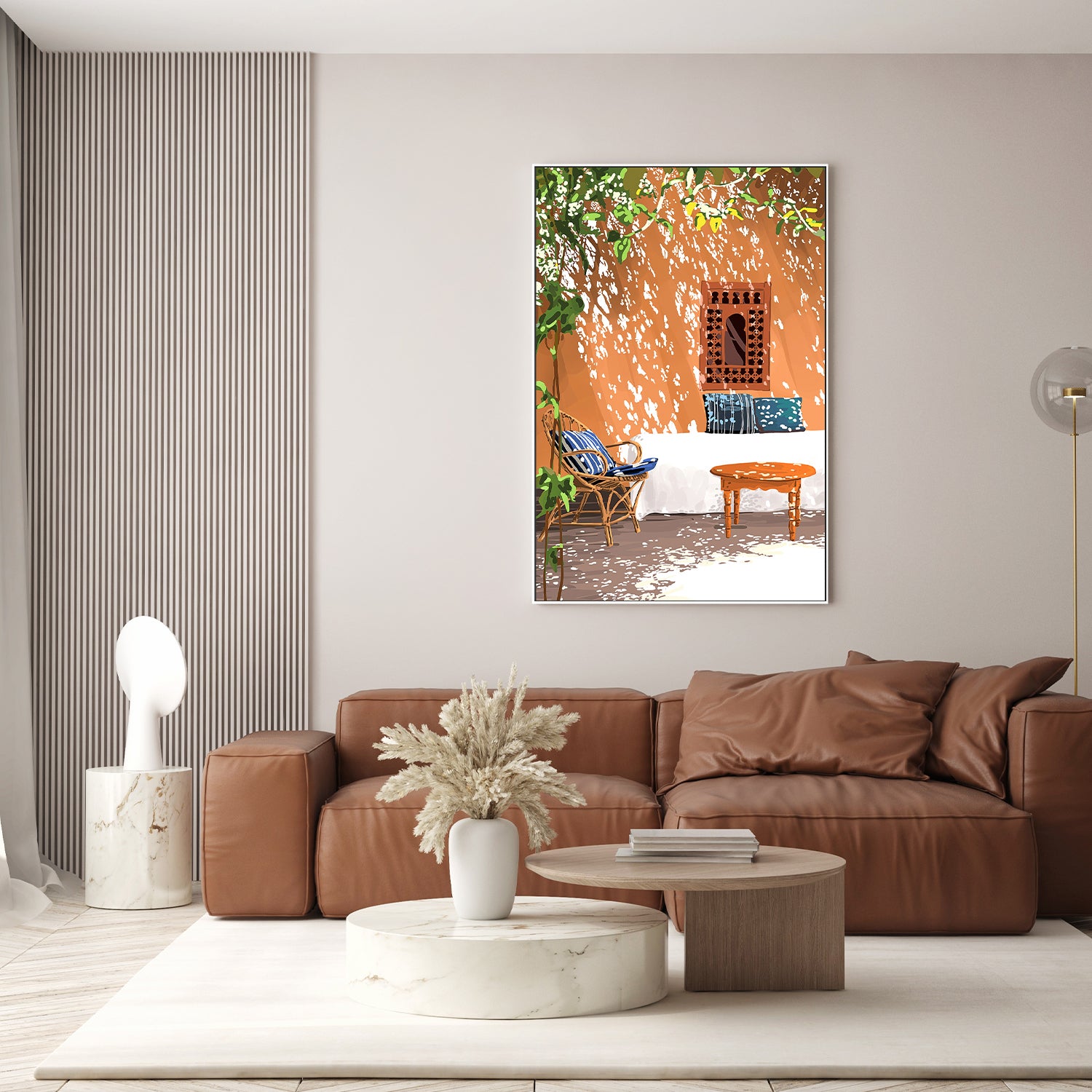 wall-art-print-canvas-poster-framed-A Relaxed Afternoon-7
