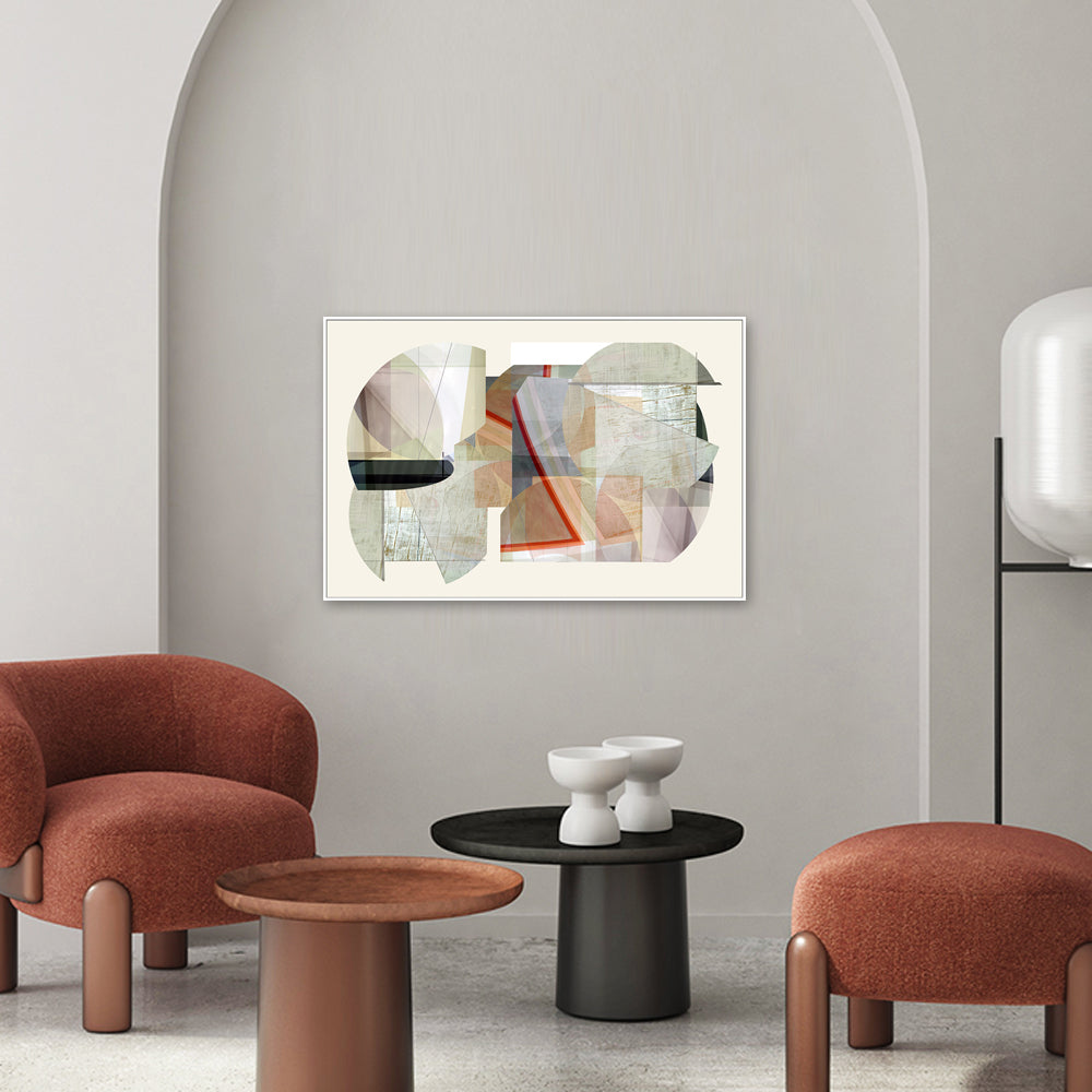 wall-art-print-canvas-poster-framed-A Texture Shapes , Style B, By Cartissi , By cartissi-2