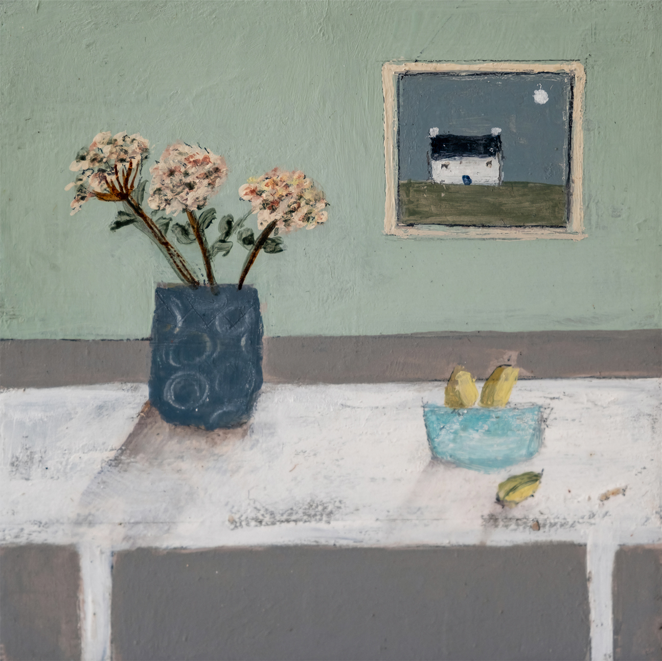 wall-art-print-canvas-poster-framed-A View From The Table , By Louise O'hara-1