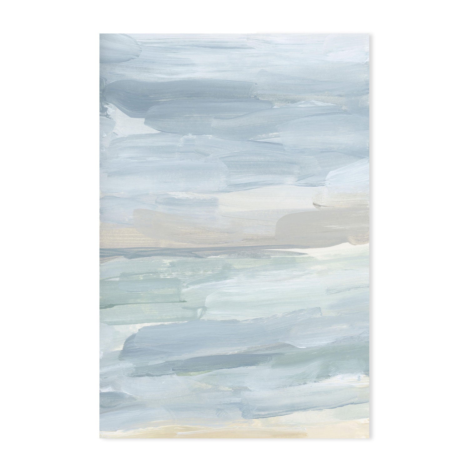 wall-art-print-canvas-poster-framed-A Washed Out Summer, Style F, G & H, Set of 3-by-Emily Wood-Gioia Wall Art