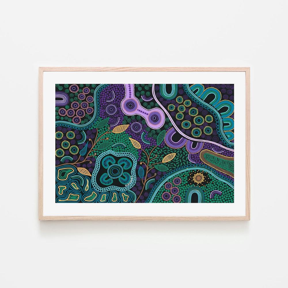 wall-art-print-canvas-poster-framed-A Wonderland Of Healing , By Kristy Rodney-GIOIA-WALL-ART