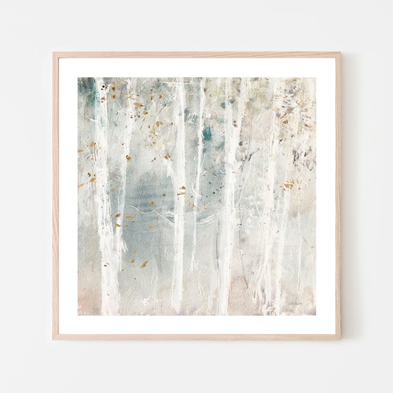 wall-art-print-canvas-poster-framed-A Woodland Walk, Style B , By Lisa Audit-GIOIA-WALL-ART