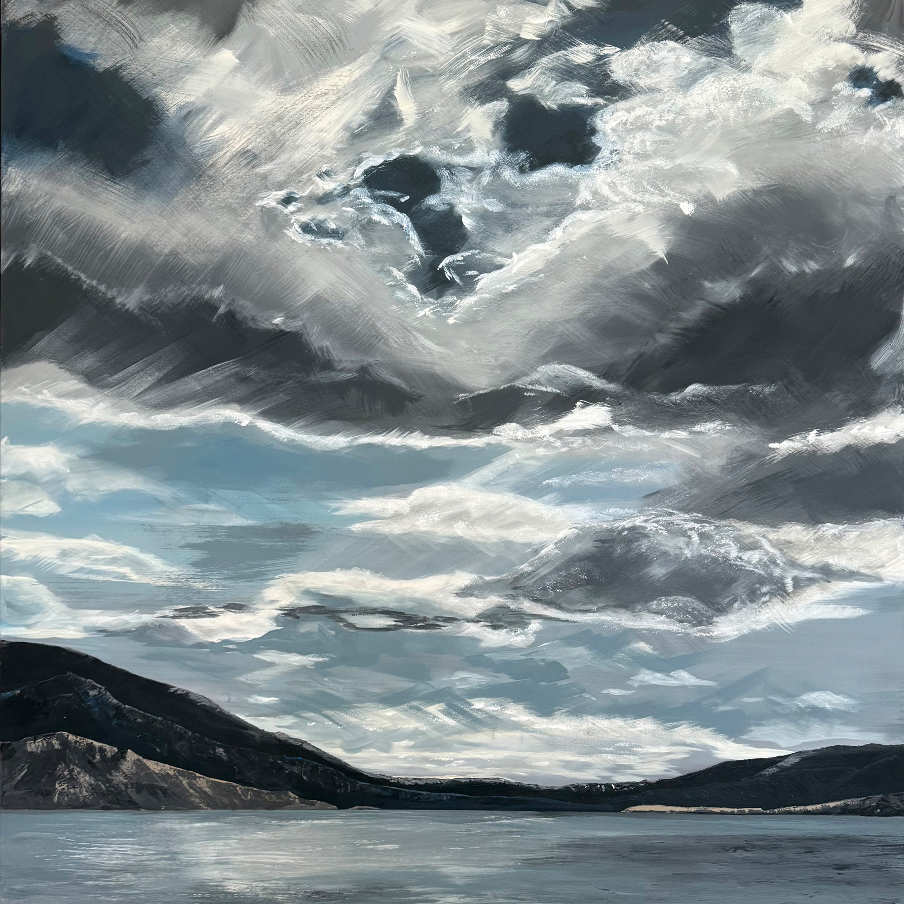 wall-art-print-canvas-poster-framed-Above The Mountains-1