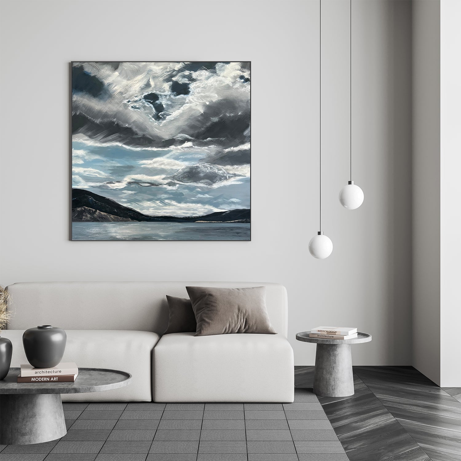 wall-art-print-canvas-poster-framed-Above The Mountains-8