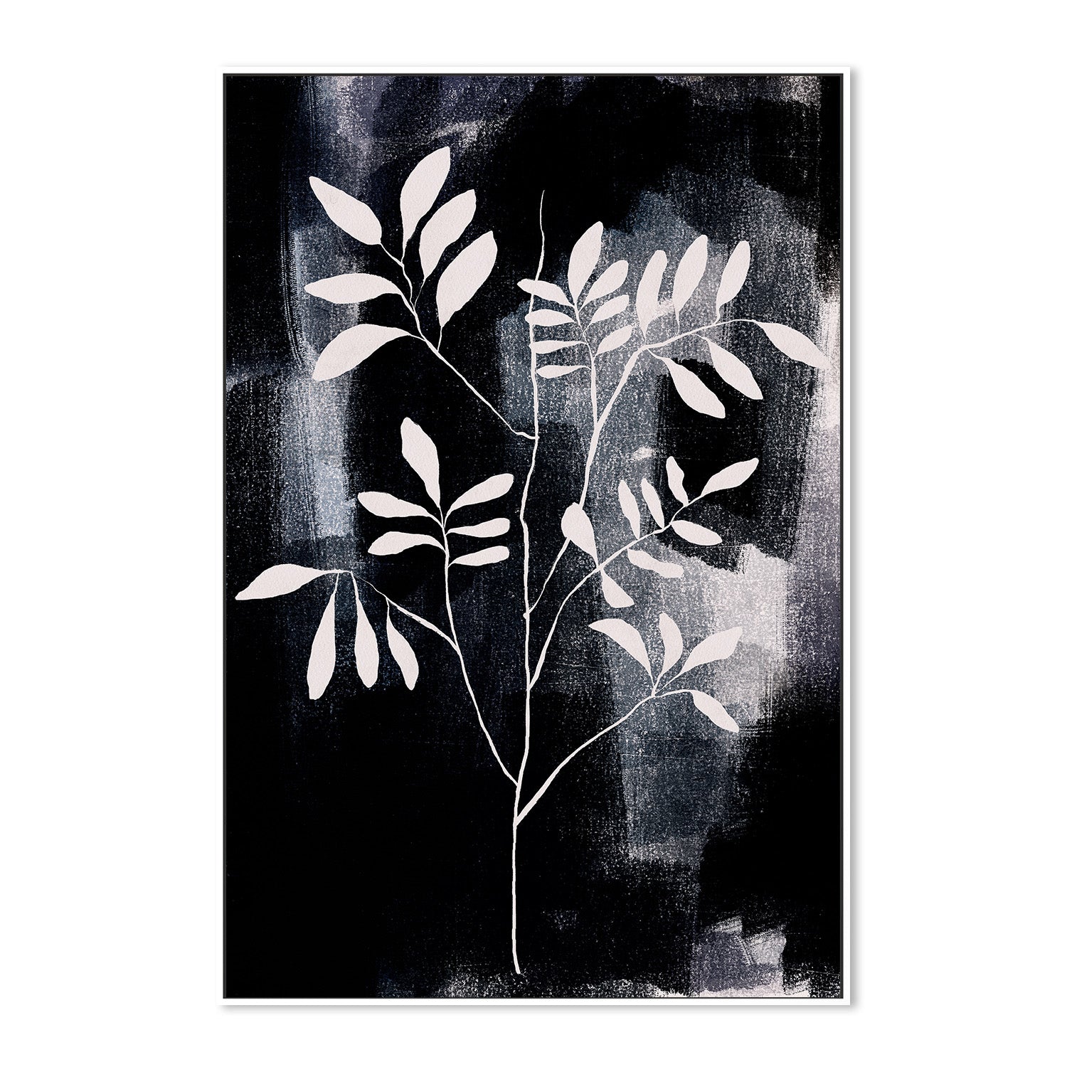 wall-art-print-canvas-poster-framed-Abstact Plant 07-5