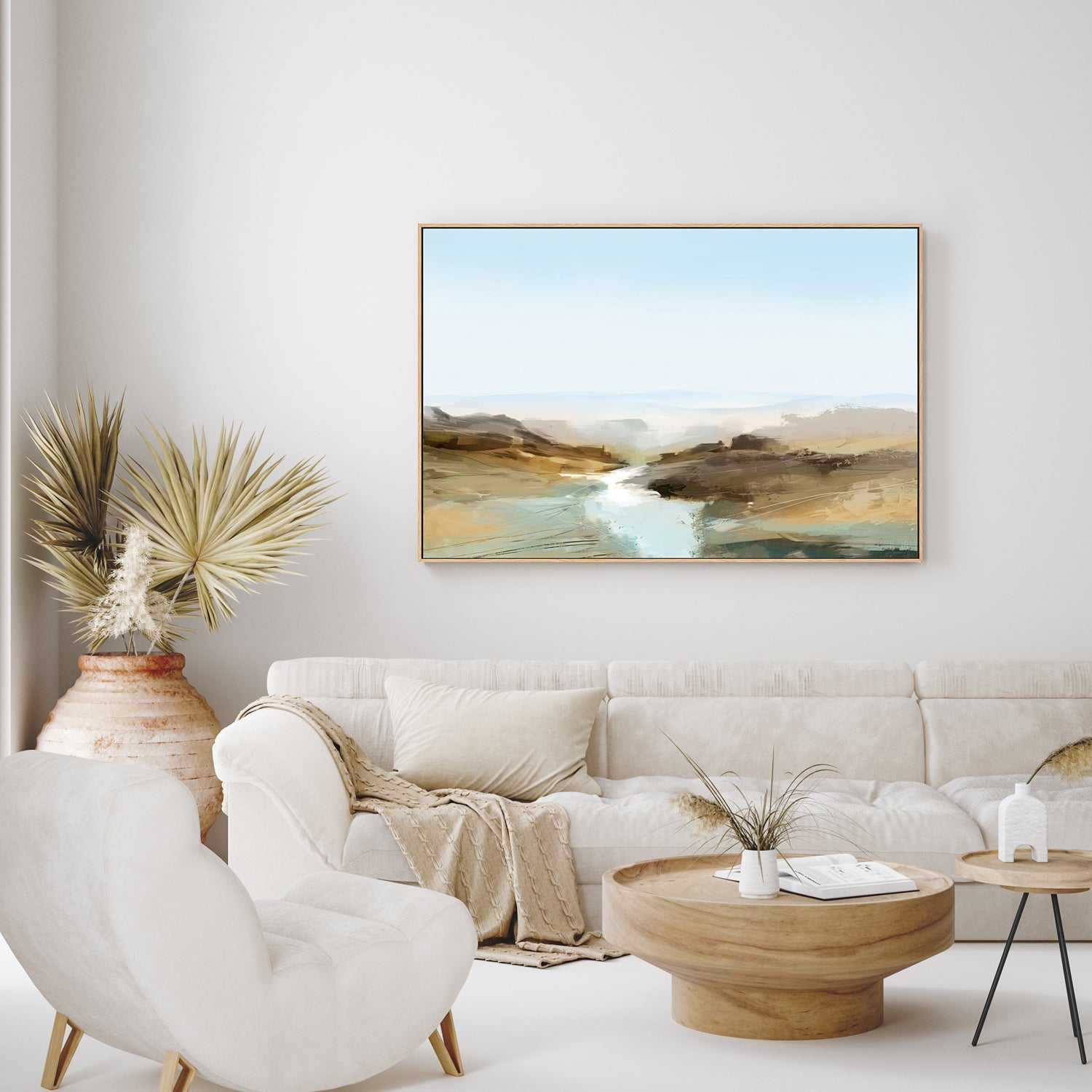 Abstract Beach View