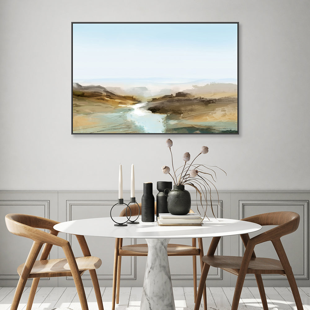 Abstract Beach View