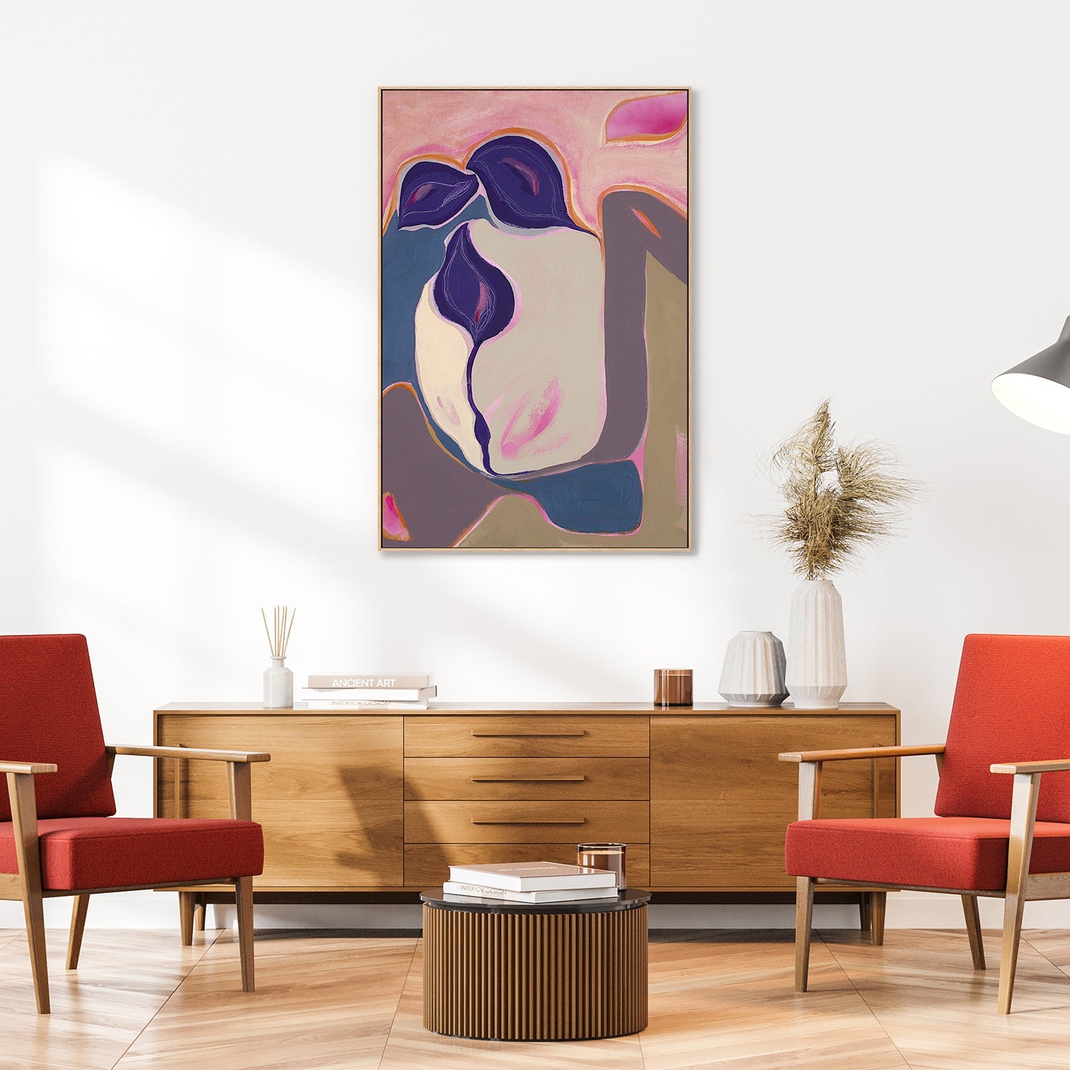 wall-art-print-canvas-poster-framed-Abstract Bloom, Style A , By Lynda Skye-7