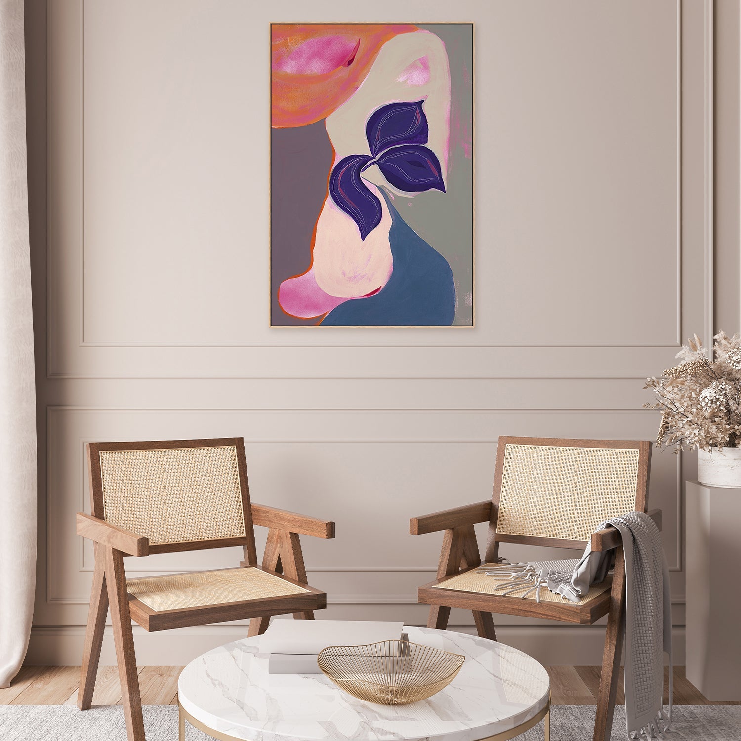 wall-art-print-canvas-poster-framed-Abstract Bloom, Style B , By Lynda Skye-7