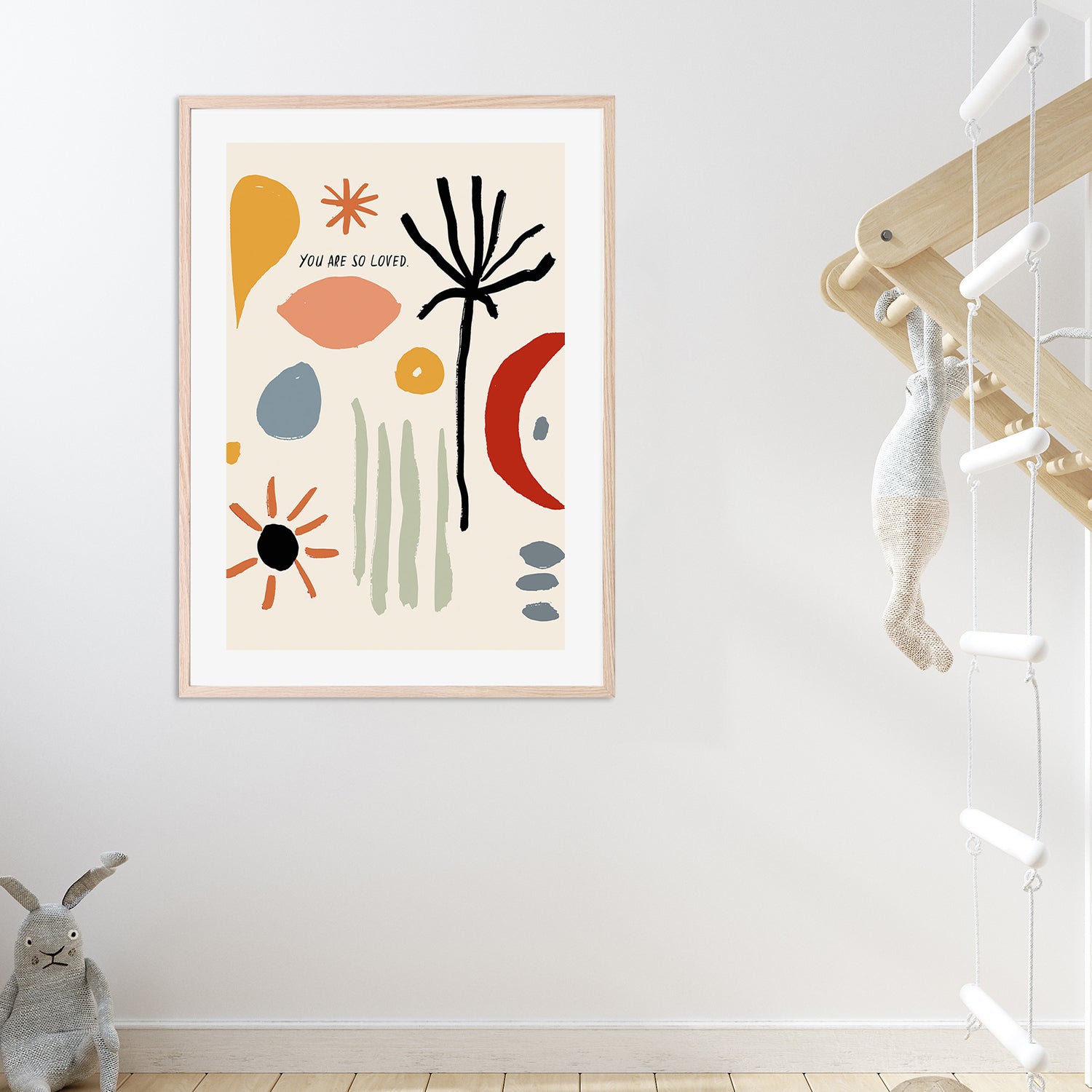 wall-art-print-canvas-poster-framed-Abstract Embrace-2