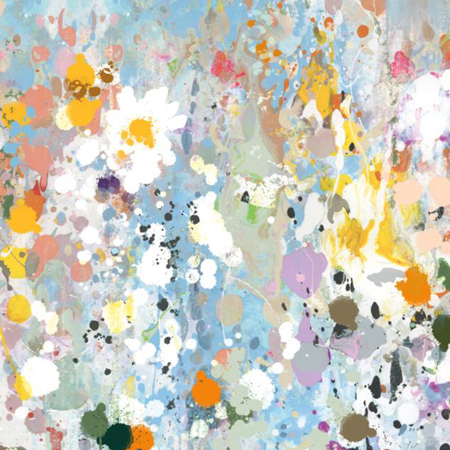 wall-art-print-canvas-poster-framed-Abstract Garden, Style A-11