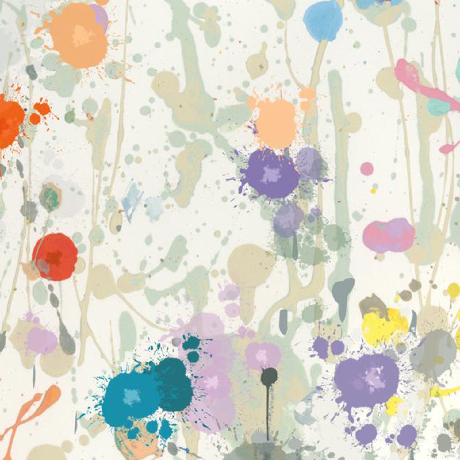 wall-art-print-canvas-poster-framed-Abstract Garden , Style B-11