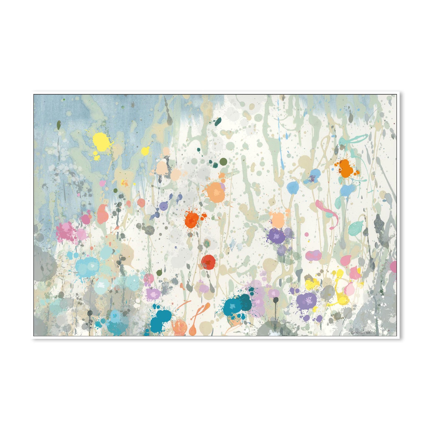 wall-art-print-canvas-poster-framed-Abstract Garden , Style B-5