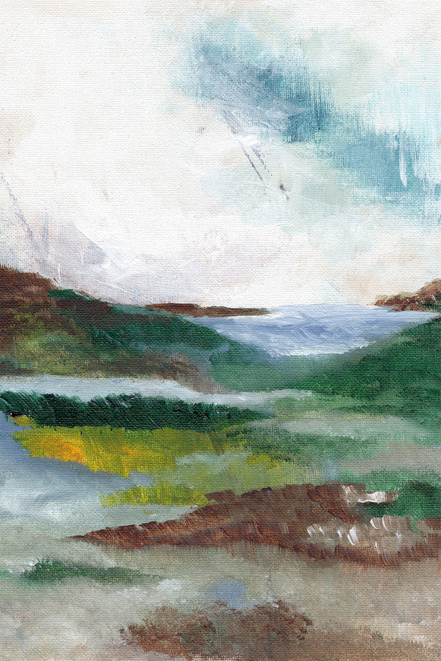 wall-art-print-canvas-poster-framed-Abstract Land , By Nikita Jariwala-1