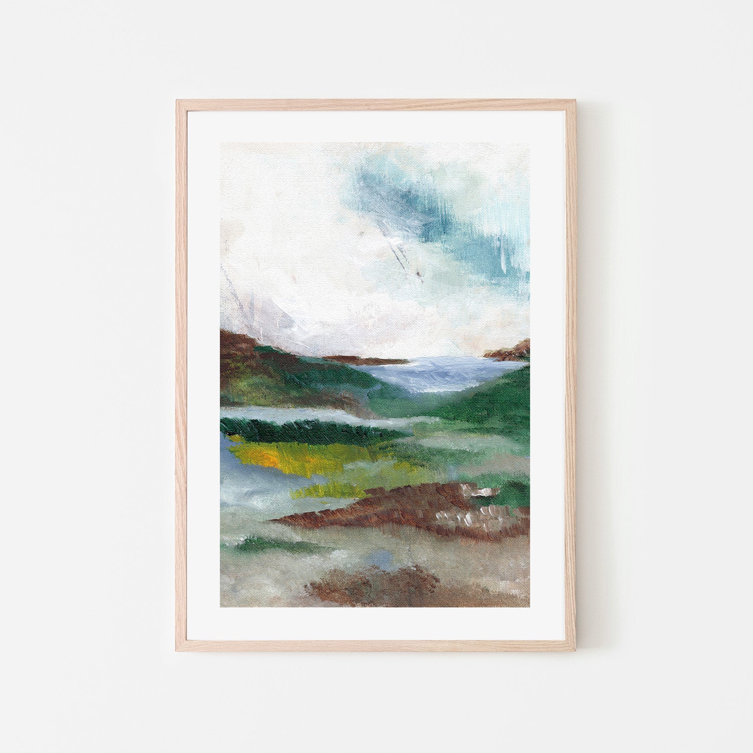 wall-art-print-canvas-poster-framed-Abstract Land , By Nikita Jariwala-6
